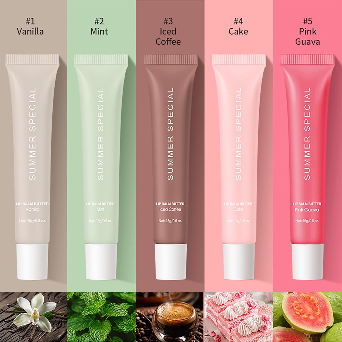 DaiLaiFu Cake Glittery Pink lip balm for shimmering tone and moisture