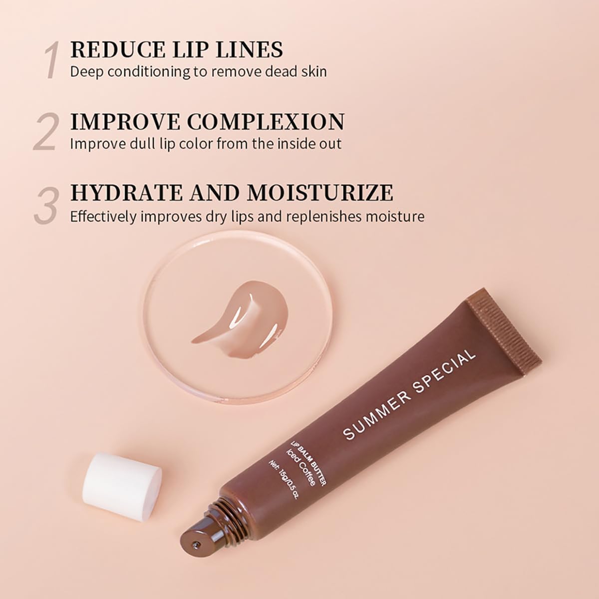 DaiLaiFu Mint Clear lip balm for refreshing hydration and subtle color