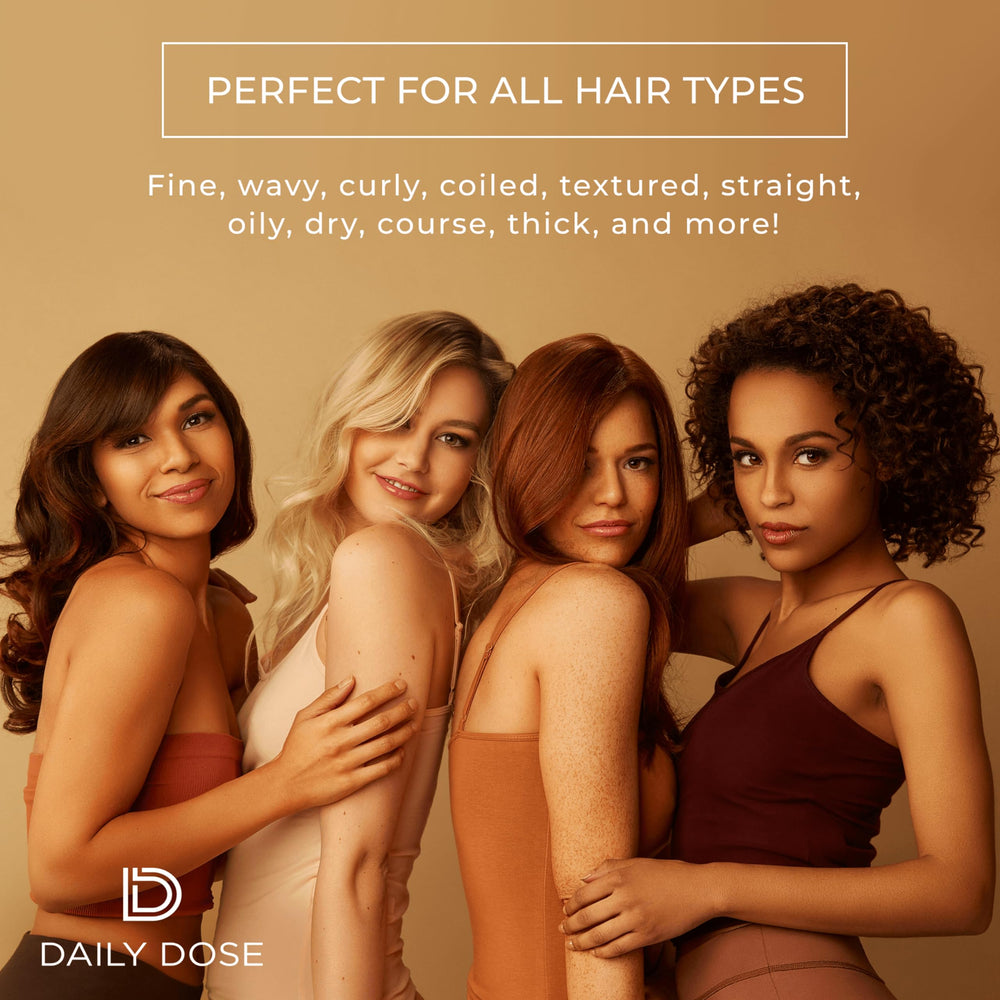 DAILY DOSE Aloe vitamins close-up nourishes and supports healthier hair.
