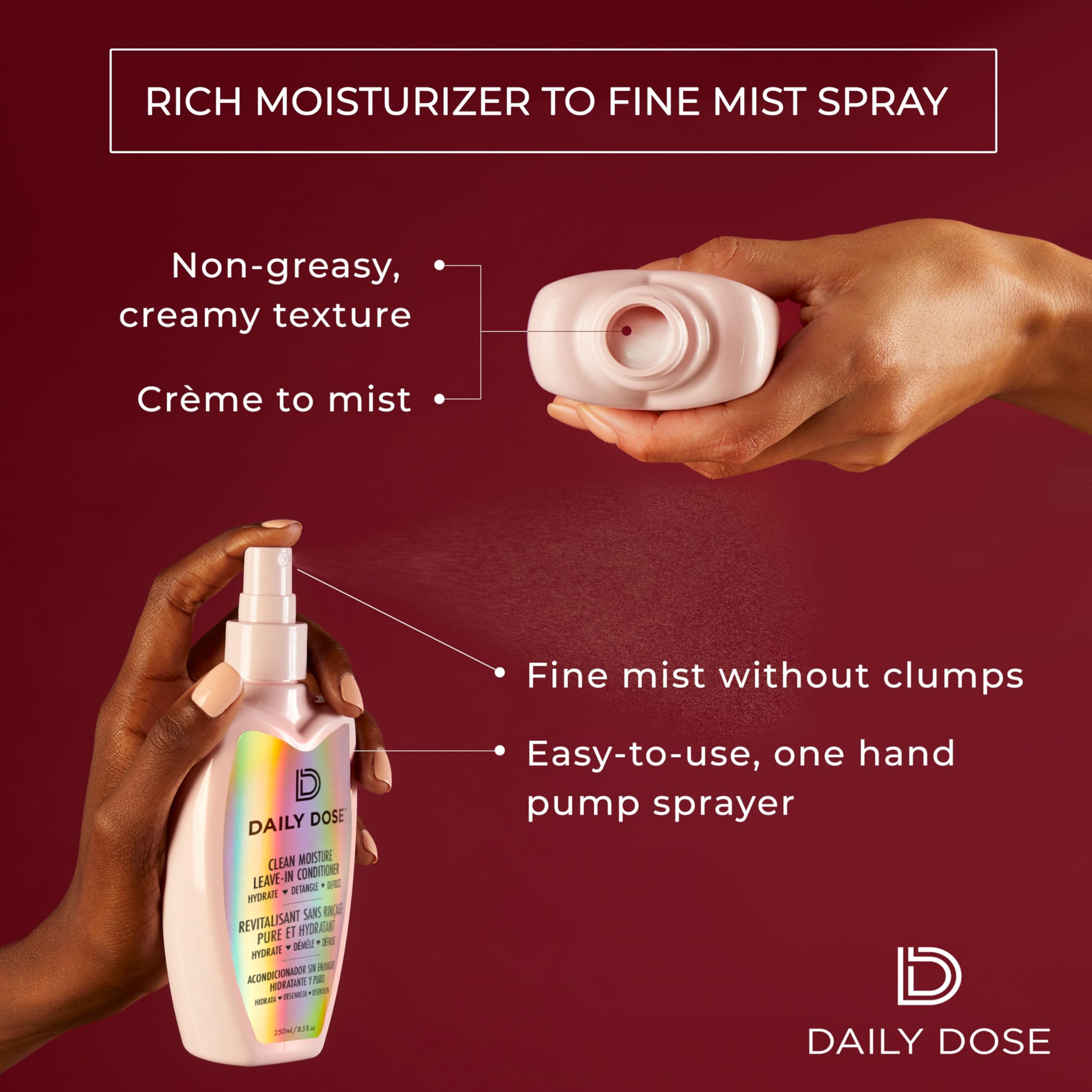 DAILY DOSE Color-protection shot helps maintain vibrant, long-lasting color.