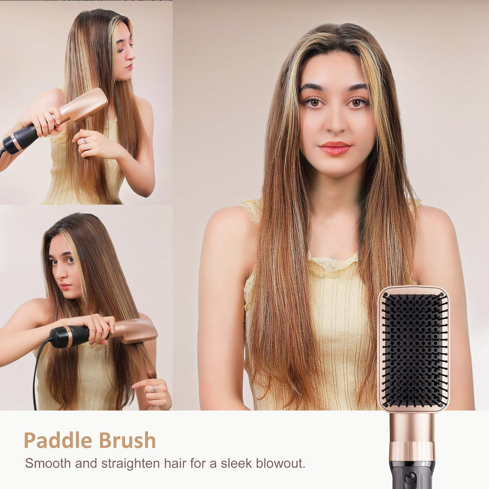 DAILYLIFE round brush attachment adds root lift and volume