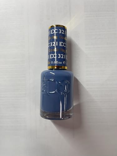 daisy dnd dc gel polish blue collection packaging and branding