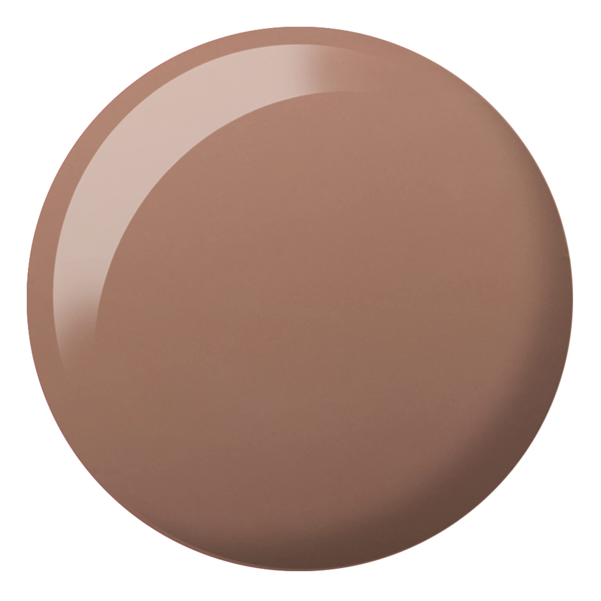 Daisy DND DC Lacquer 311 Natural bottle pairs with gel for seamless color matching.