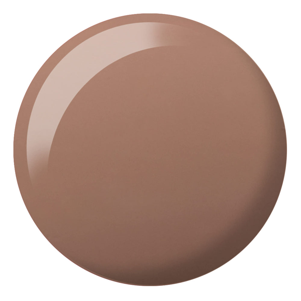 Daisy DND DC Lacquer 311 Natural bottle pairs with gel for seamless color matching.