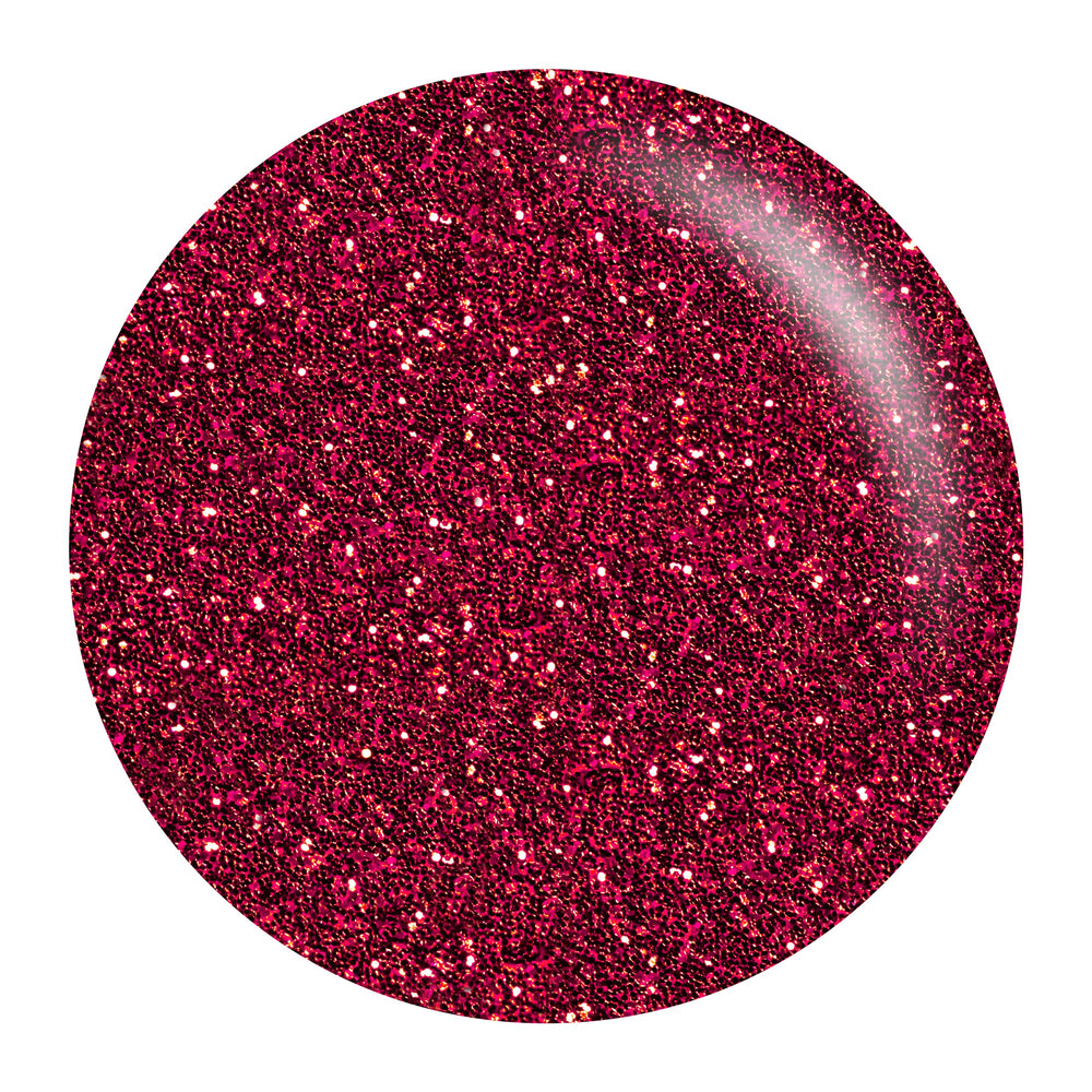 Daisy DND lacquer Red Louboutin bottle for quick at-home manicures with matching color.