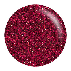 Daisy DND lacquer Red Louboutin bottle for quick at-home manicures with matching color.