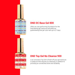 Daisy DND Top No Cleanse 900 bottle top view highlights glossy finish without residue.