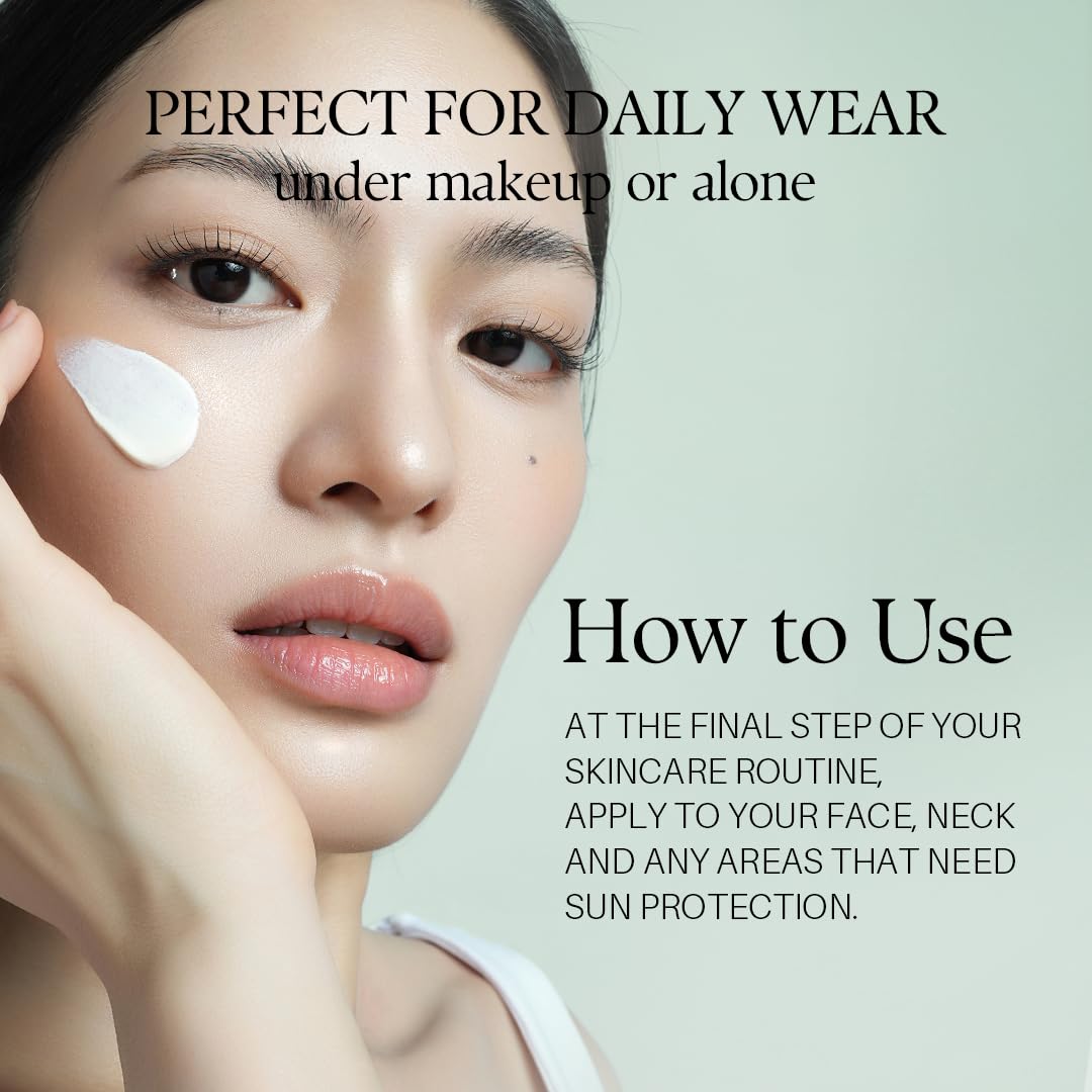 d'alba Piedmont Waterfull for sensitive skin; gentle daily sunscreen routine.