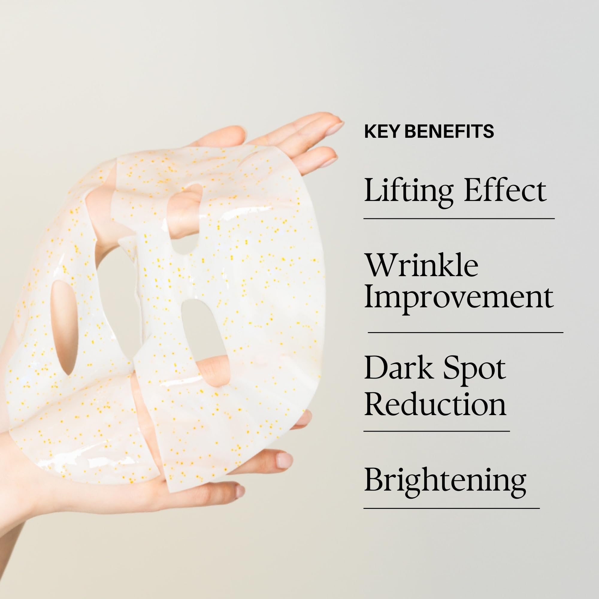 d'alba Piedmont Signature Vita Capsule Hydrogel Mask features five hyaluronic acids for hydration