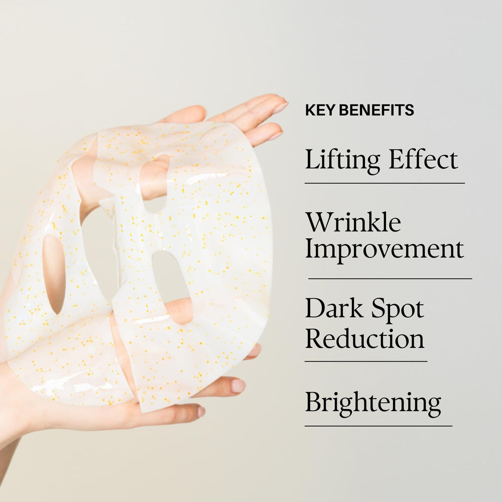 d'alba Piedmont Signature Vita Capsule Hydrogel Mask features five hyaluronic acids for hydration