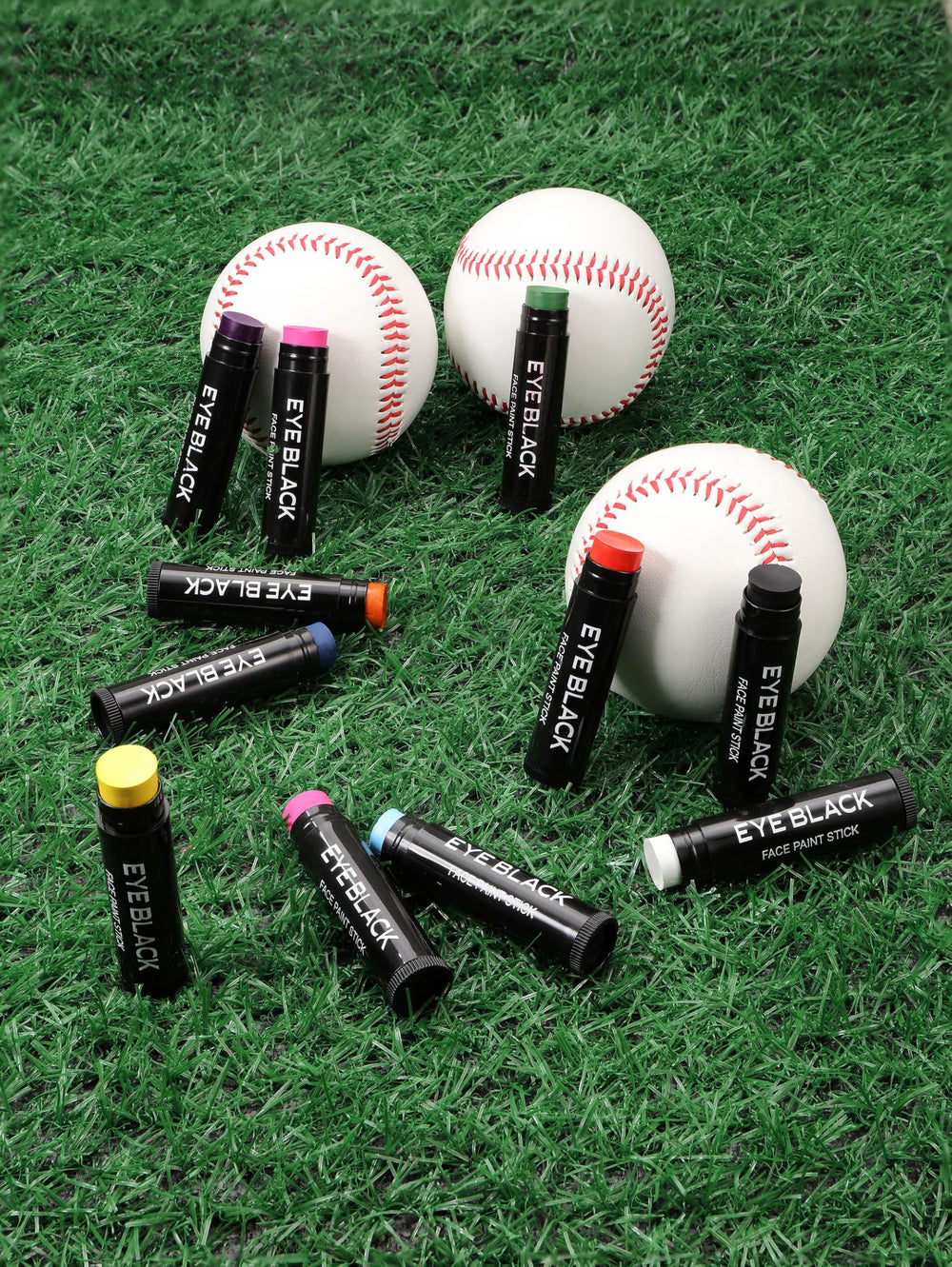 dalvgfn eye-black stadium action depicts athletes using eye black during play.