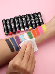 dalvgfn eye-black waterproof sweatproof indicates reliable performance during intense play.