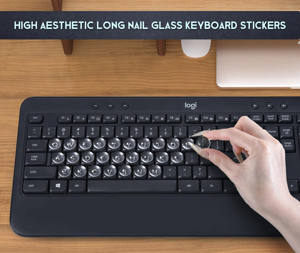 DAMMOMKO durable adhesive keeps stickers in place during daily use