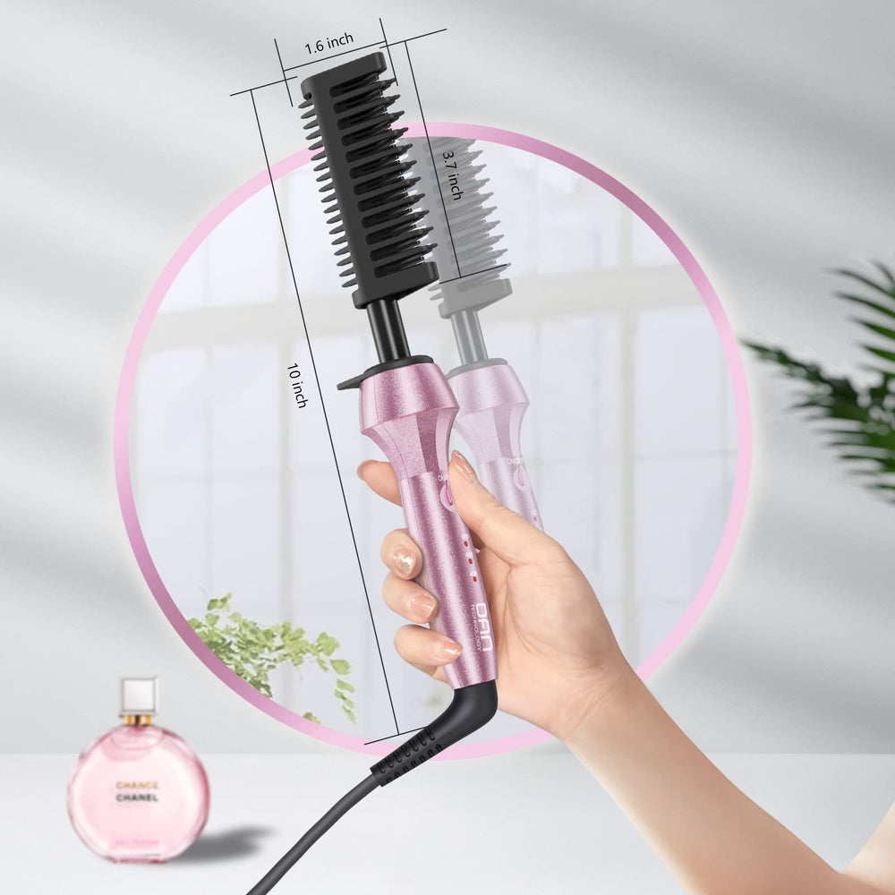 DAN Technology hot comb auto shut-off emphasizes safety.