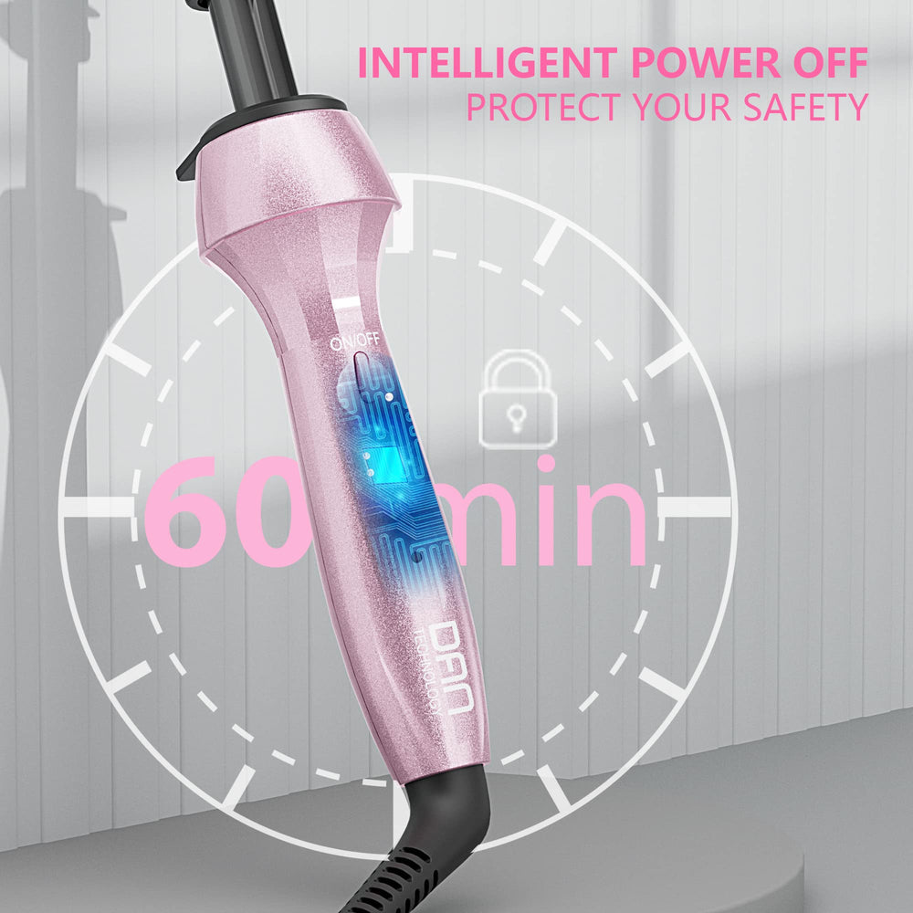 DAN Technology hot comb dual voltage image indicates travel-ready styling worldwide.