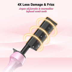 DAN Technology Dan 500℉ hot comb pink temperature controls for precise heat settings