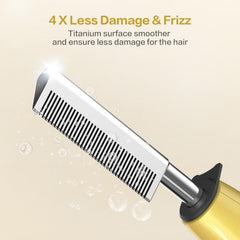 DAN Technology LED display aids precise temperature control during styling.