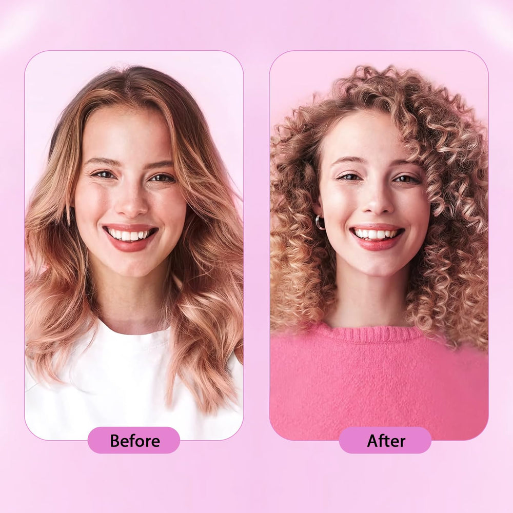 DAN Technology long-lasting hairstyle tool delivers defined curls and waves.