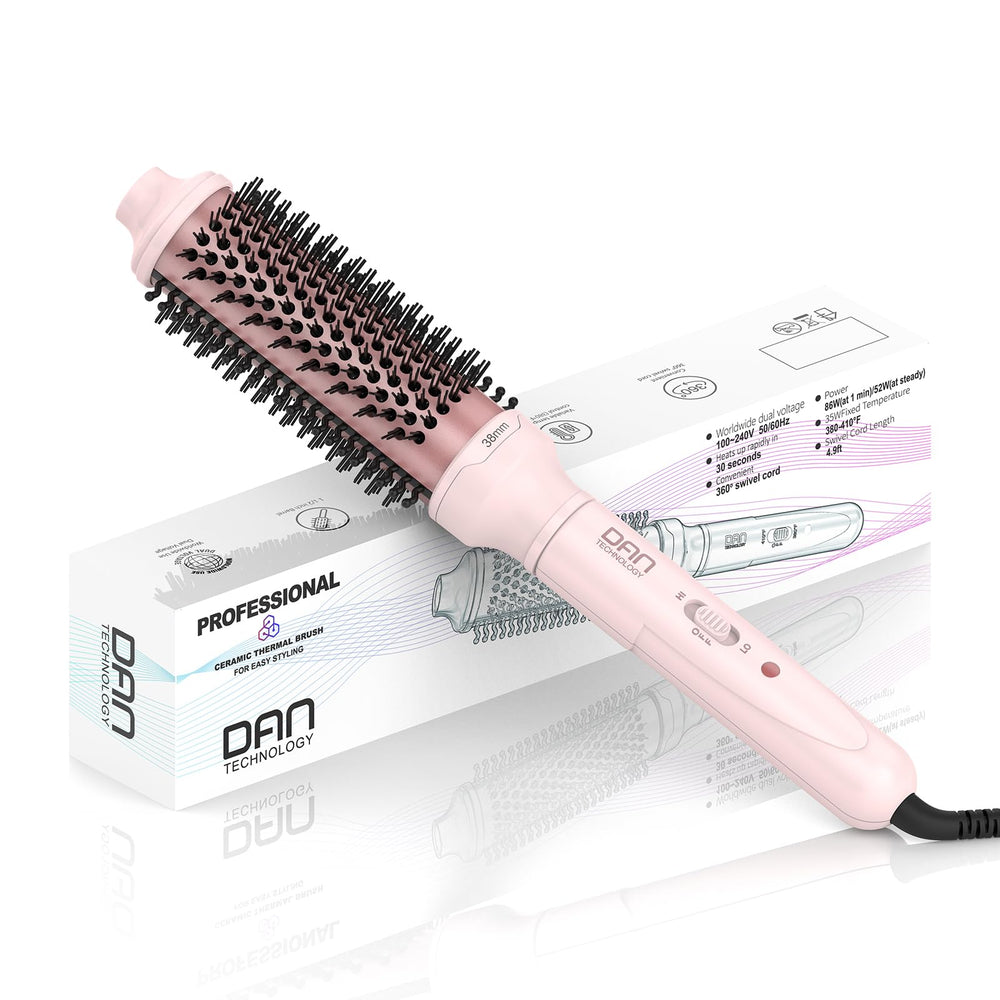DAN Technology Thermal Brush 1-5-inch round brush delivers quick styling with even heat