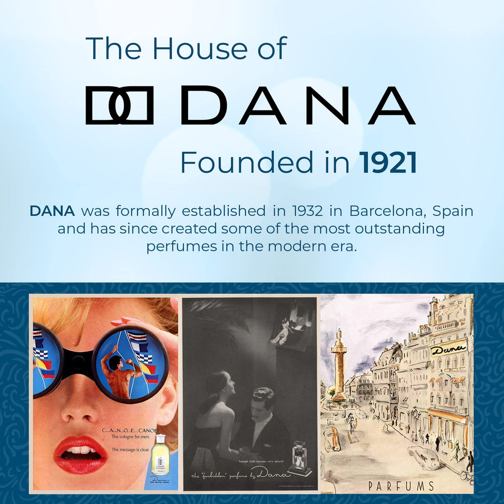 Dana CANOE bottle label close-up shows quality materials for everyday wear.