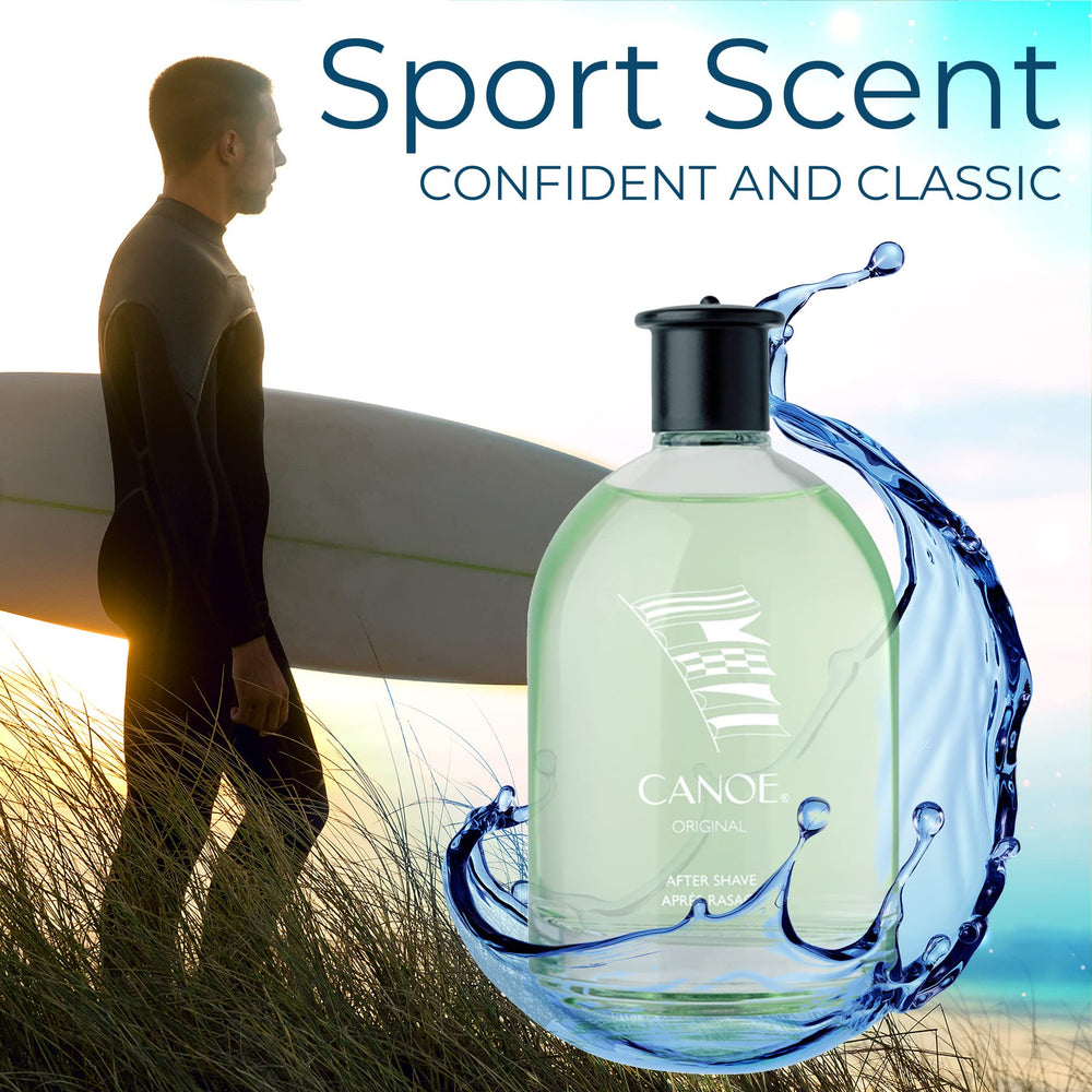 Dana CANOE travel size 4 oz packaging ideal for on the go refreshment.