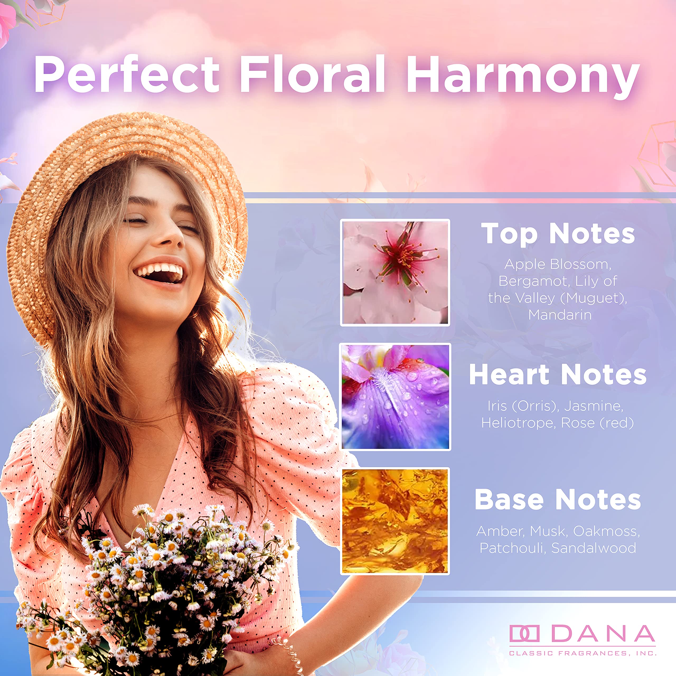 Dana Heaven Sent packaging design with warm vintage charm.