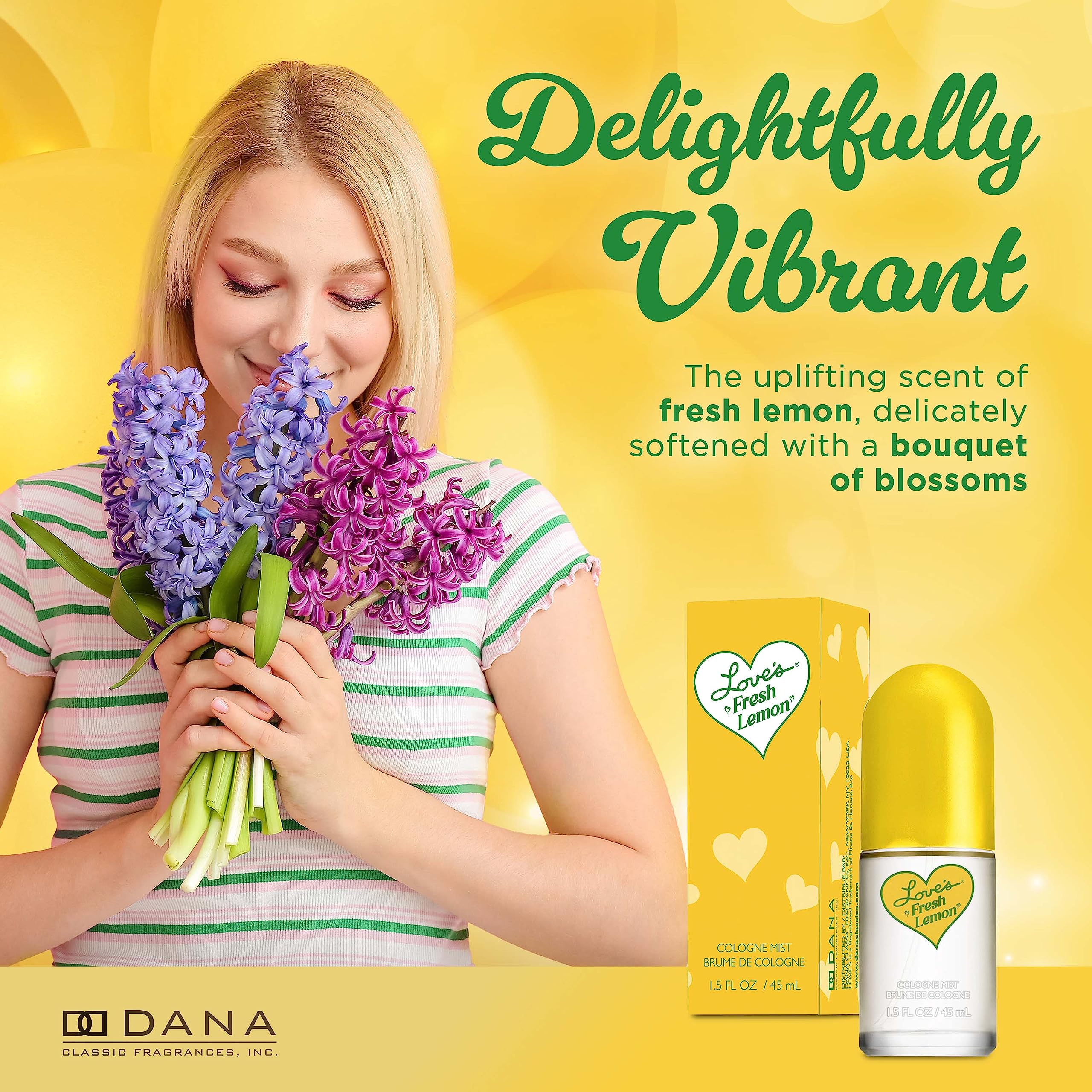 Dana Love's Fresh Lemon bottle pump ready for application.