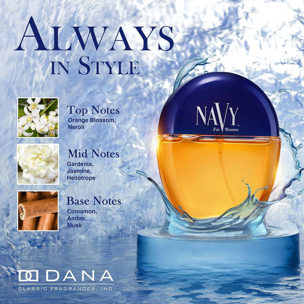 Dana Navy Cologne for women ready for a graceful mood.