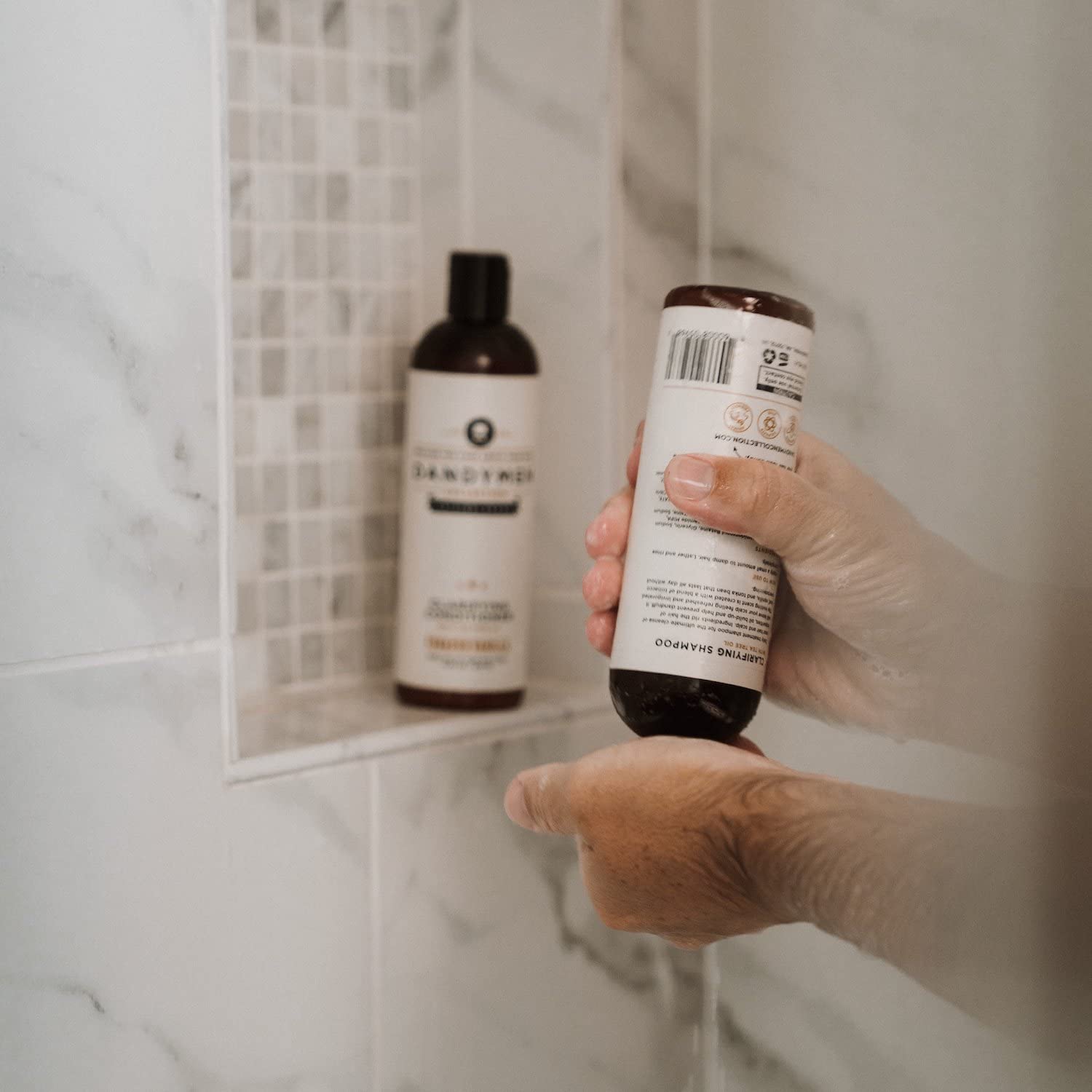 Dandymen Clarifying Shampoo Barber Grade Collection premium ingredients for healthier hair