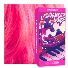 Danger Jones Lovesick Neon Pink swatches show vibrant color options for bold style decisions.