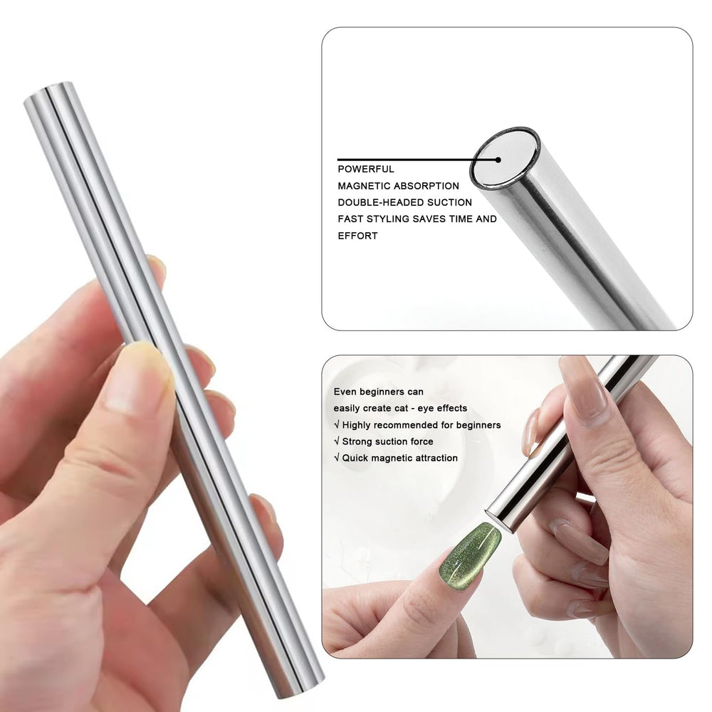 DANNEASY double-headed magnetic stick enables precise alignment of effects
