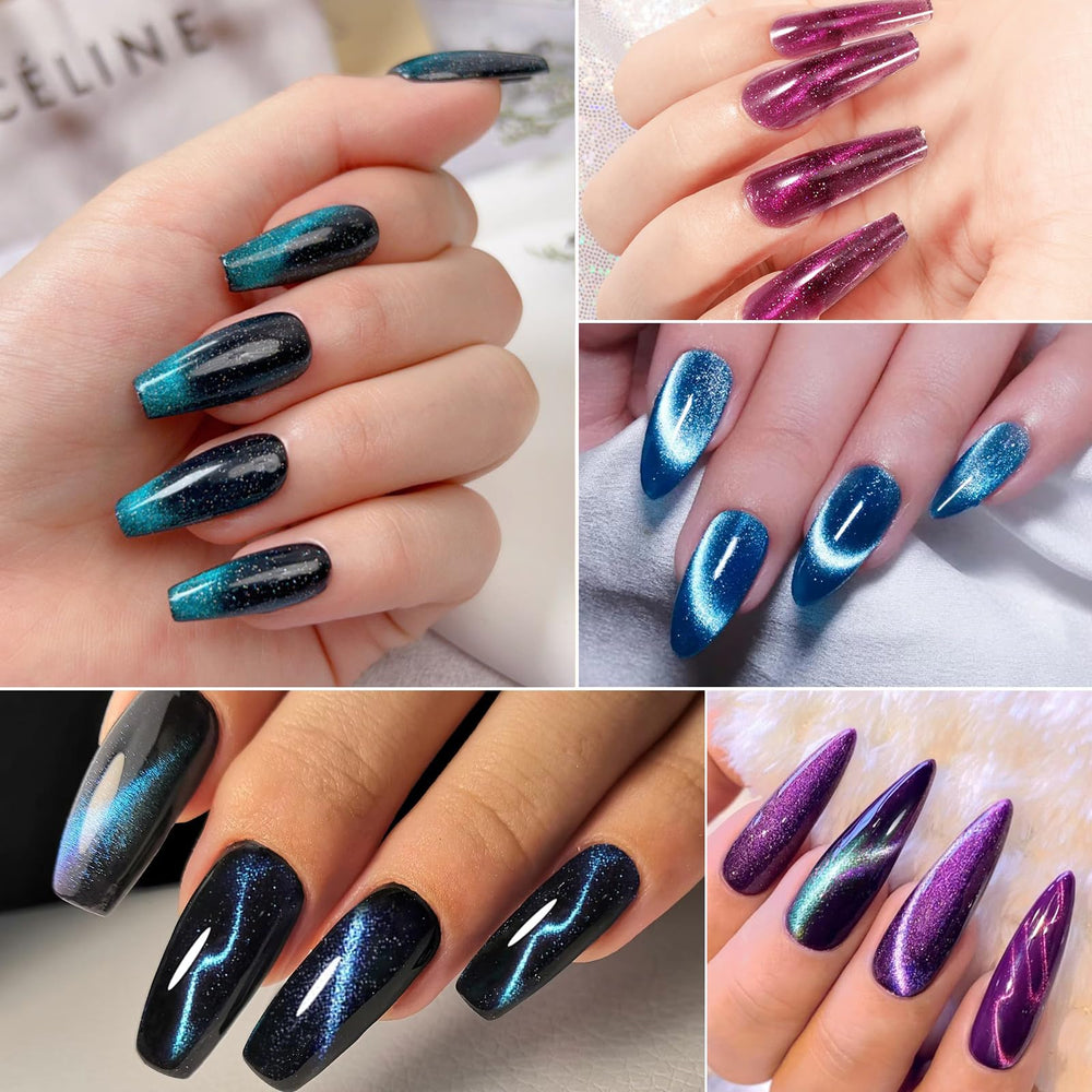DANNEASY large magnetic wand for easy, mess-free nail art