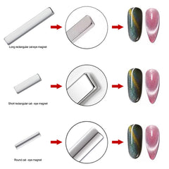 DANNEASY magnetic beads display highlights gradient and texture effects in seconds