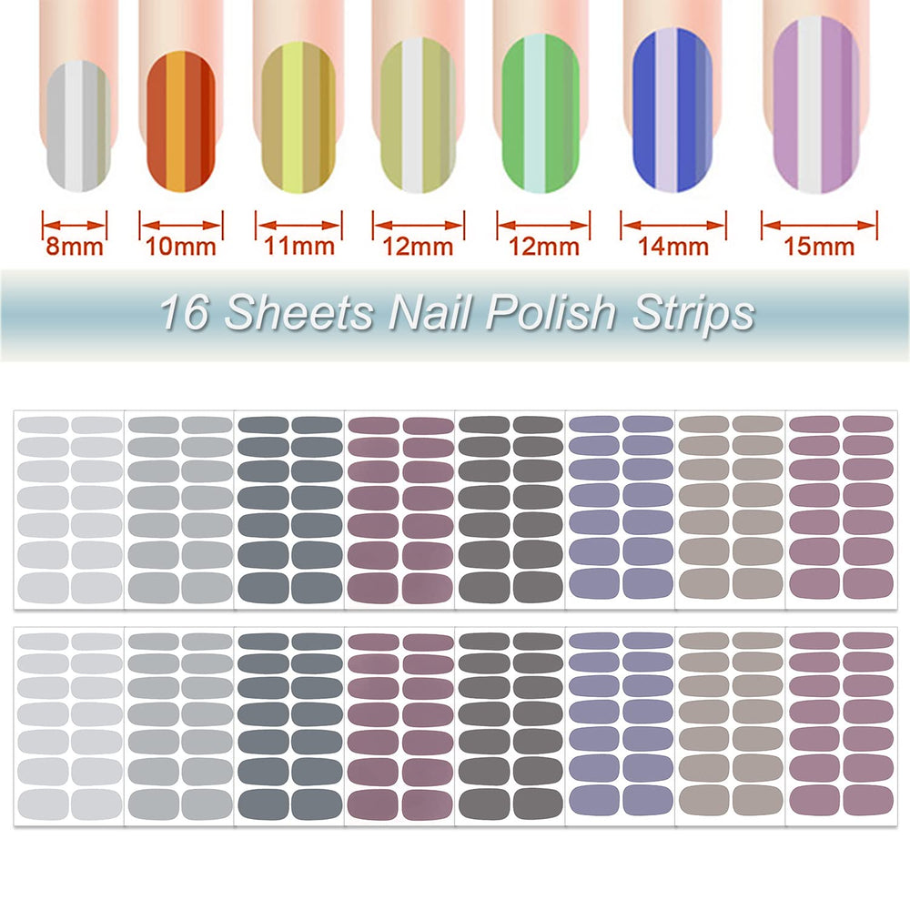 DANNEASY gray set swatches showing 7 sizes for comfortable fit