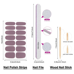 DANNEASY nail wrap application demonstrates self-adhesive ease with minimal bubbling