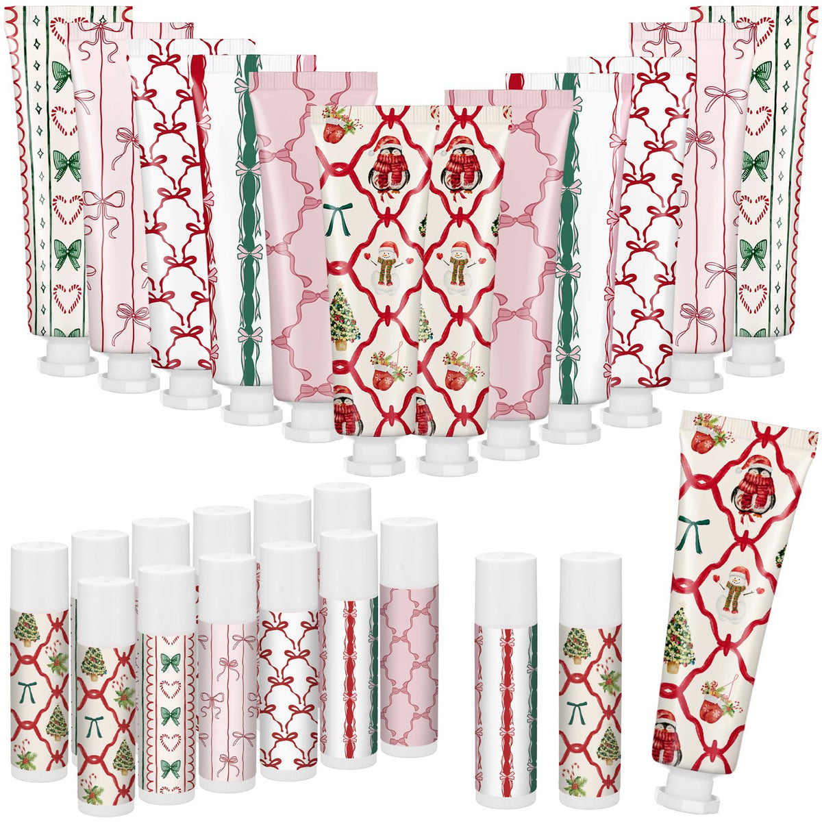 Dansib Christmas gift set packshot with festive, gift-ready packaging for stockings