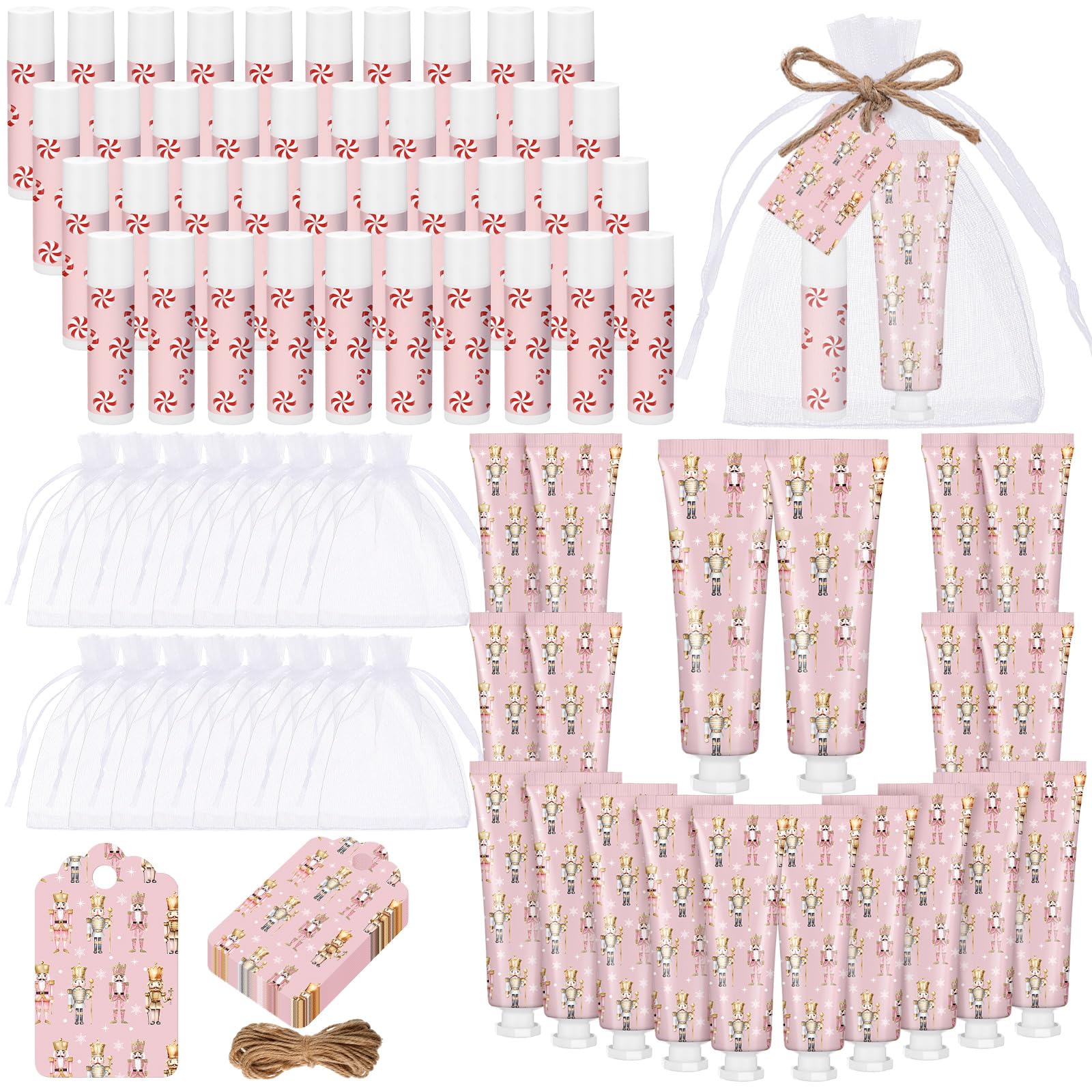 Dansib Nutcracker hand cream 30ml pink bottle provides quick hydration for dry hands