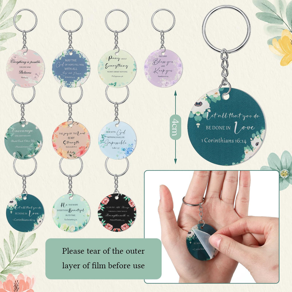 Dansydaisy bible verse mini mirrors showing verses for on-the-go reflection