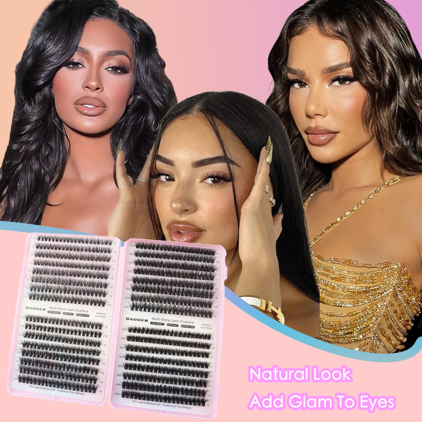 DAODER beginner-friendly clusters easy to apply and customize eye shapes