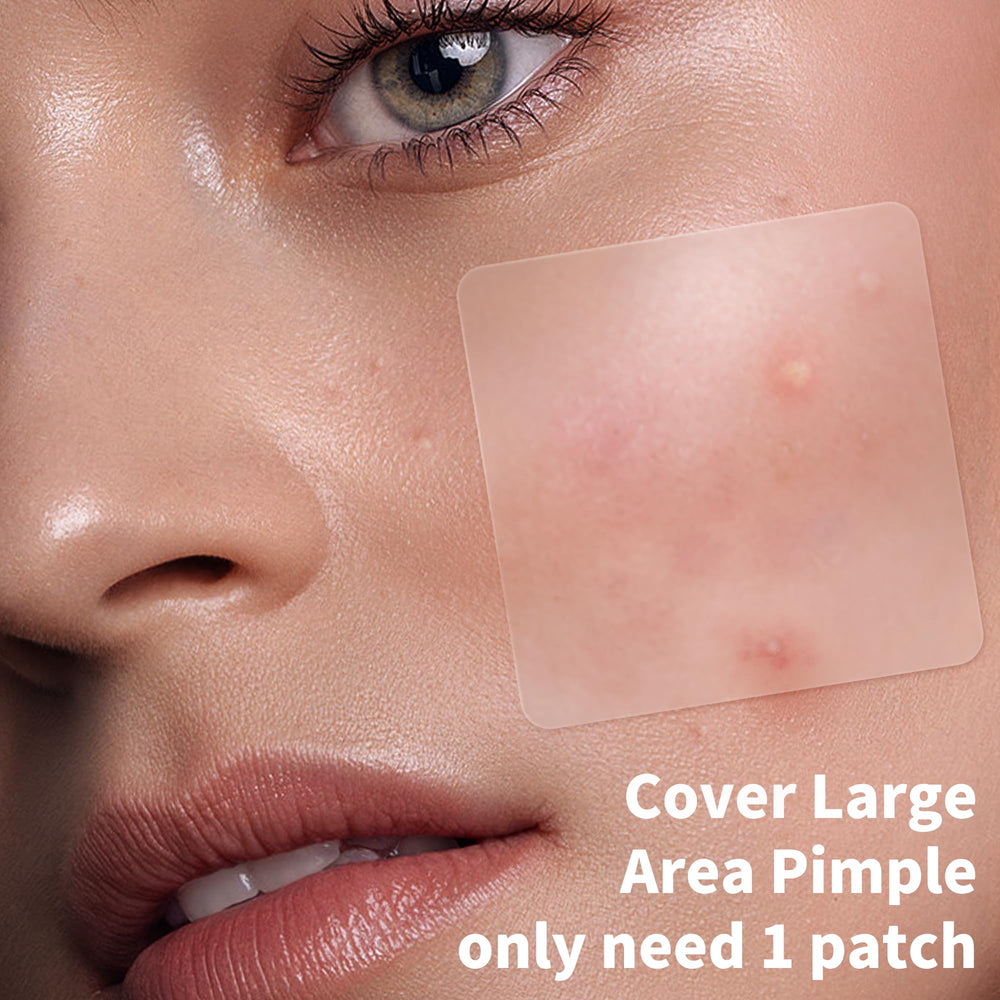Daolyo strip 60x20mm patch covers larger chest or back breakout.