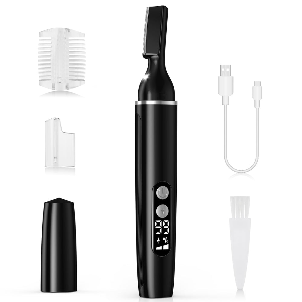 Dapsang Eyebrow Trimmer with LED light for precise, at-home grooming.