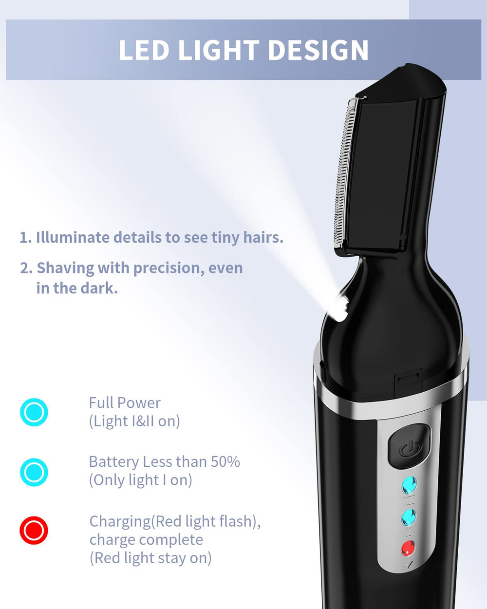 Dapsang Eyebrow Trimmer portable pen size for travel