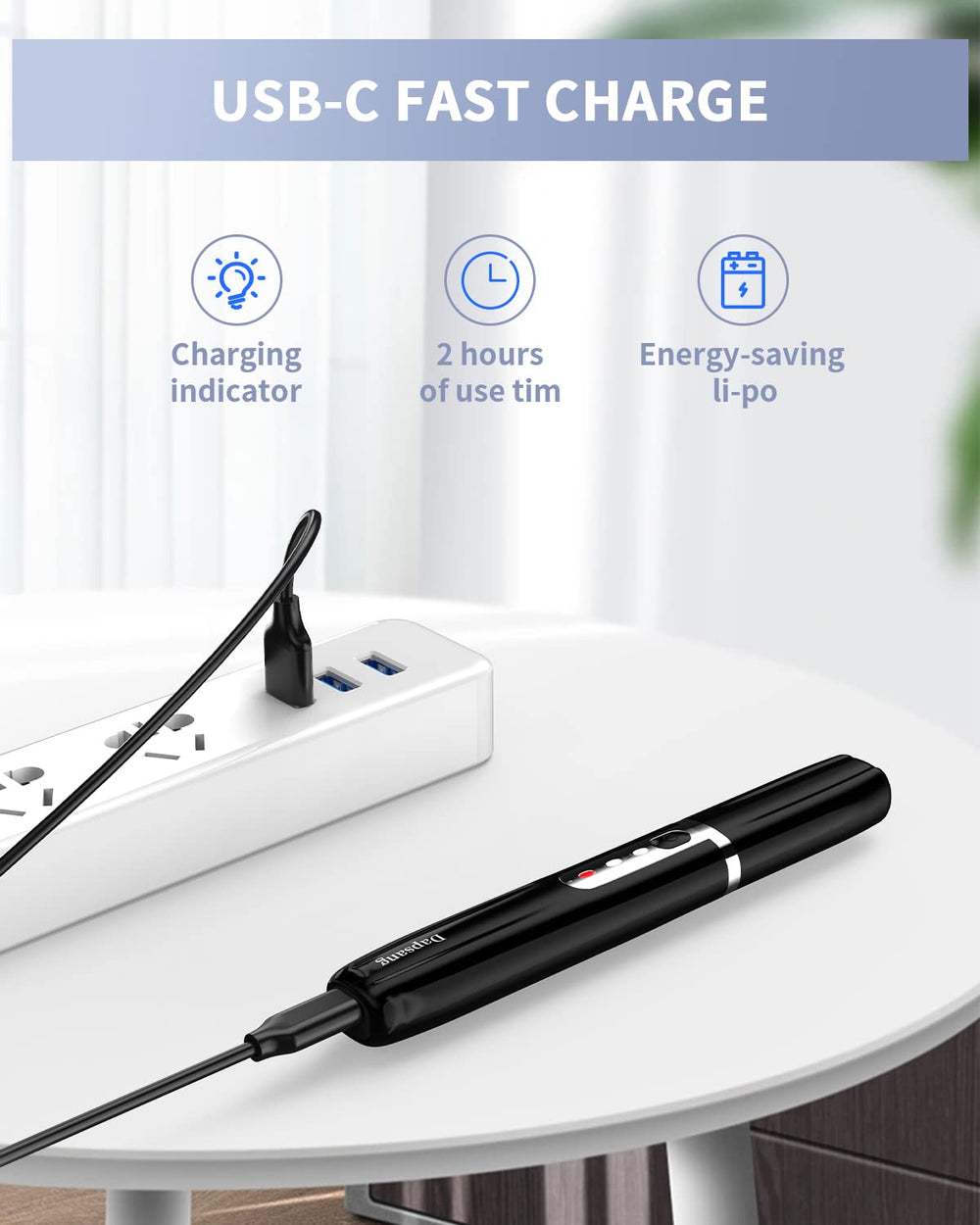 Dapsang Eyebrow Trimmer water-cleanable head for easy cleaning