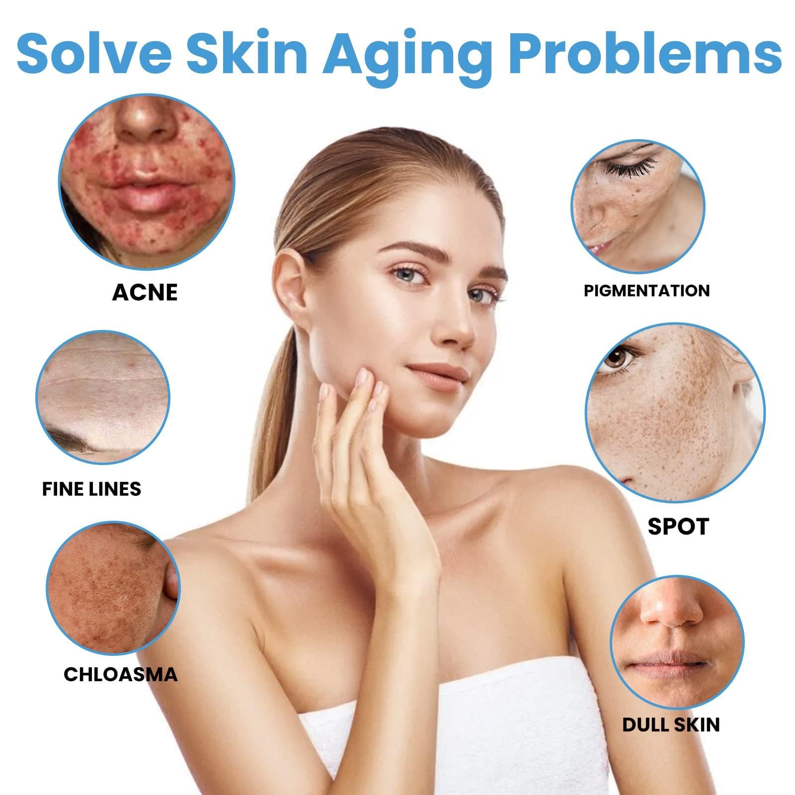 Dark Spot Face Cream texture closeup showcases a dense formula that nourishes the skin.