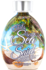 Dark Tans Exclusive That’s What Sea Said texture-closeup showcases rich formula for fast, dark results.