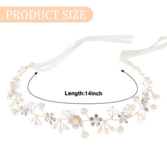Darlingao premium material pearl crystal crown combines durability with elegant sparkle.