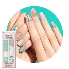 Dashing Diva Desert Quartz prep pad image readying nails for easy application