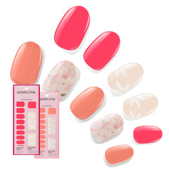 Dashing Diva Fruit Punch Petals strips ready for quick, glossy, chip-resistant color.