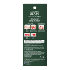 Dashing Diva Gloss Nail Strips ombré gold glitter delivers shimmering gradient when time is tight.