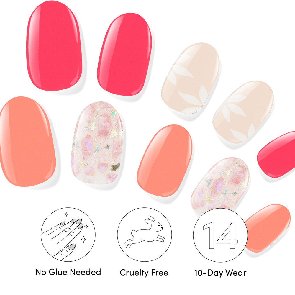 Dashing Diva long-lasting nail strips offer up to two weeks wear.